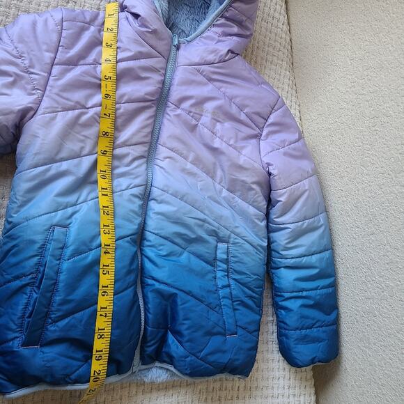Eddie Bauer Kids Gradient Blue and Purple Jacket Size S 7/8 - Picture 7 of 10